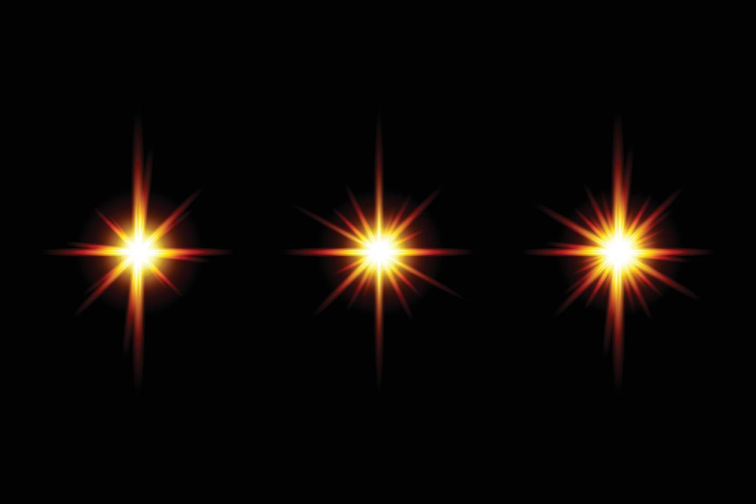 Vector colorful lens flare light effects eps free