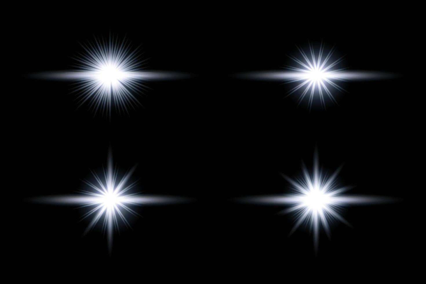 Vector colorful lens flare light effects eps free