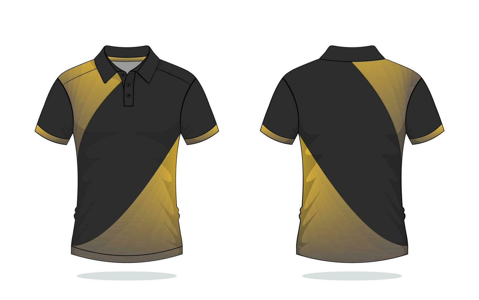 Tshirt polo template vector