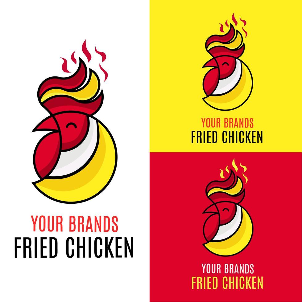 Illustration vector graphic of Fried Chicken, perfect for icon business