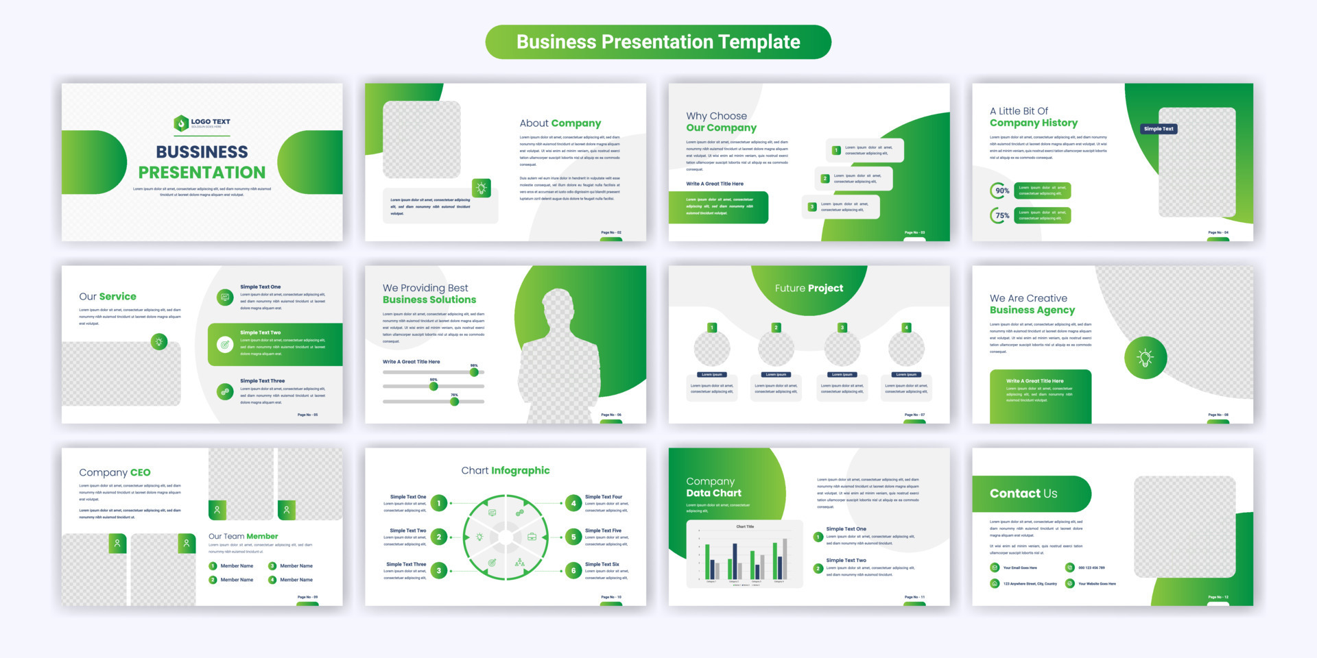 Creative business PowerPoint presentation slides template design. Use ...