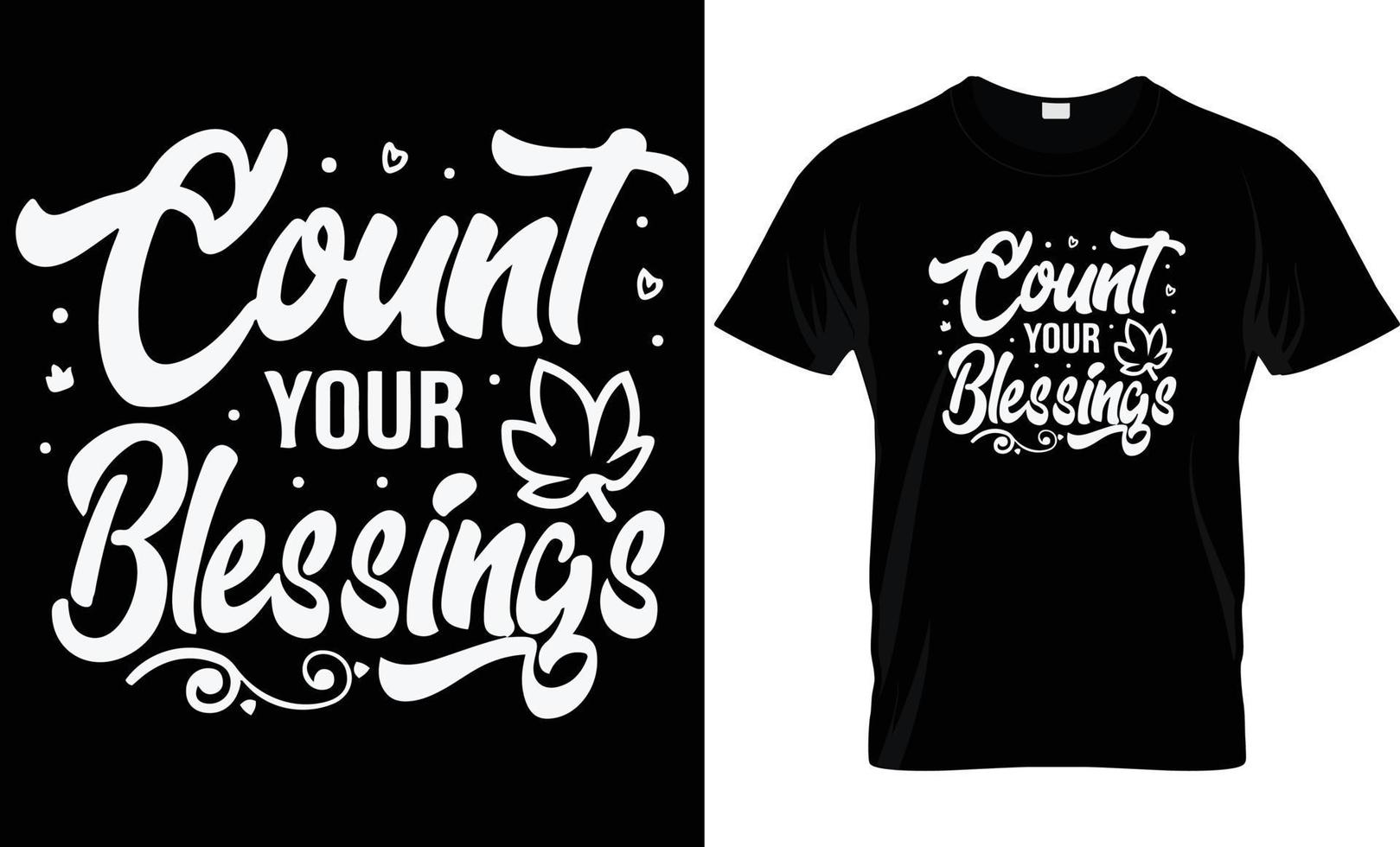 Typography T - Shirt Design vector