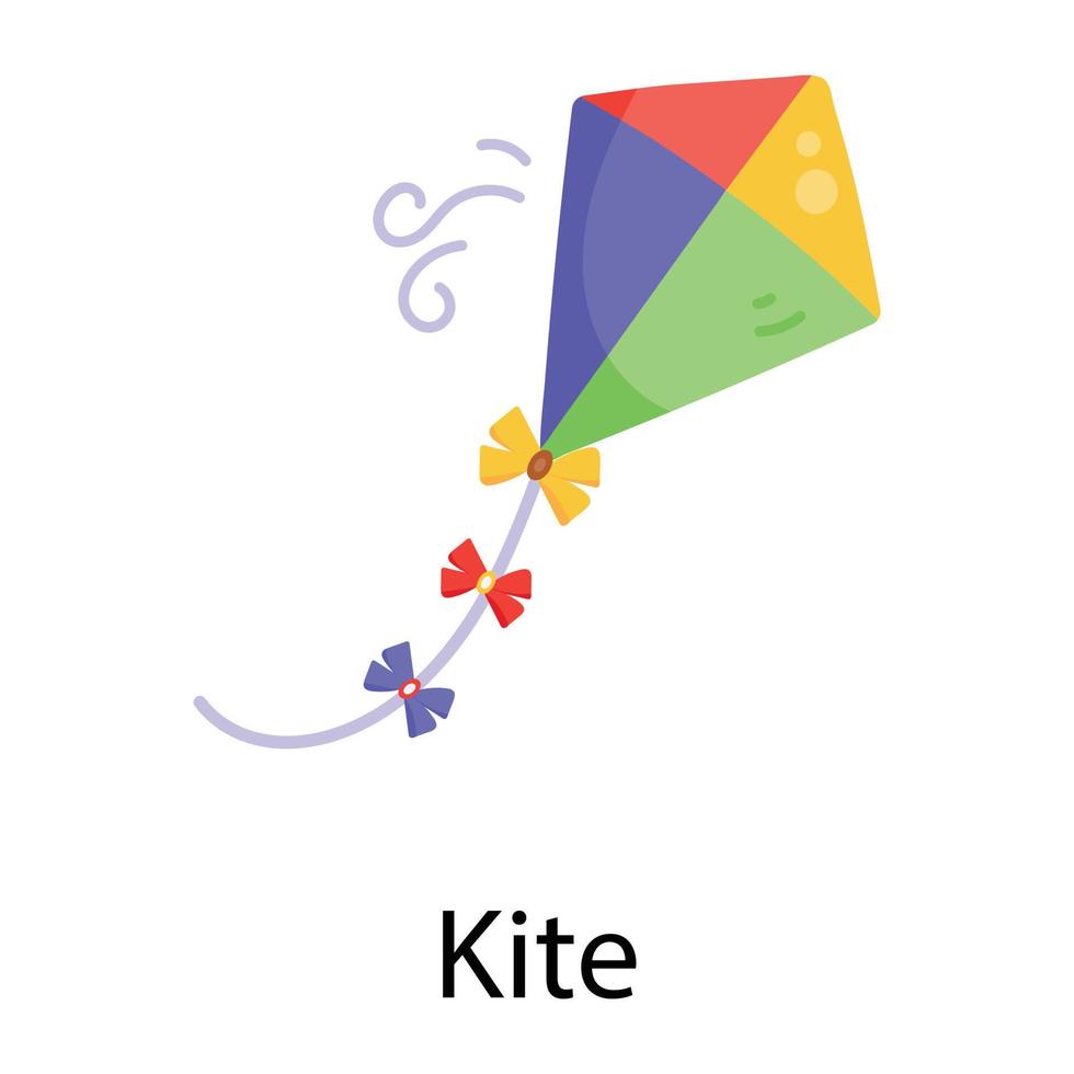 Trendy Kite Concepts vector
