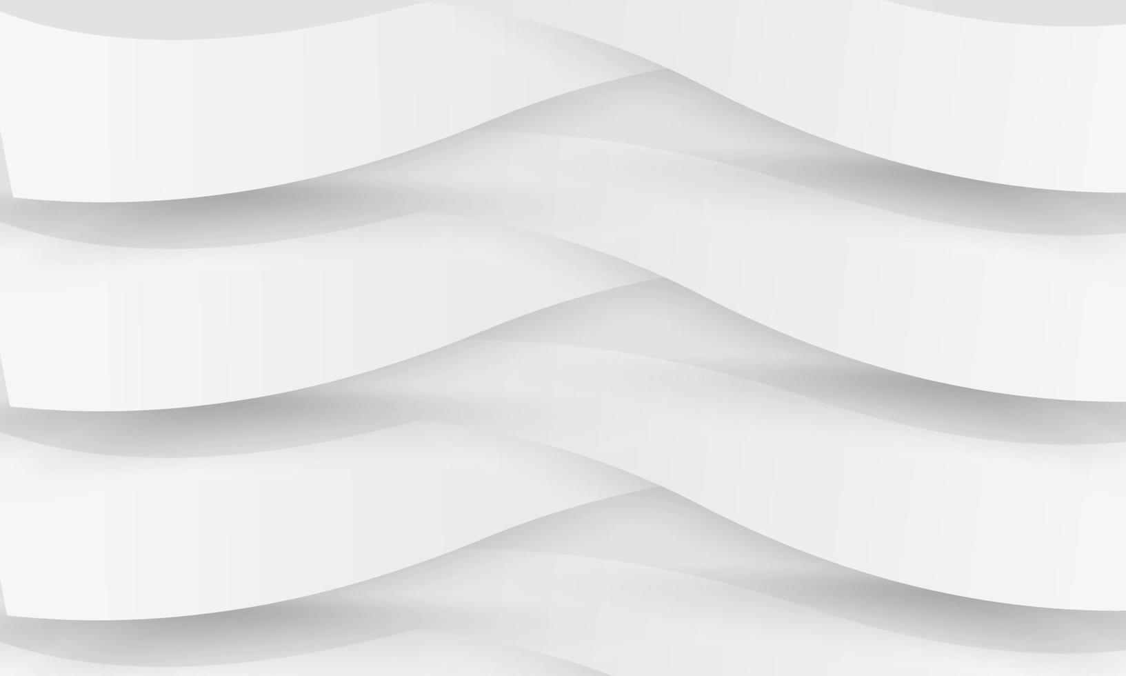 diseño de fondo abstracto de líneas elegantes blancas. colección de fondo abstracto meta de onda blanca moderna vector