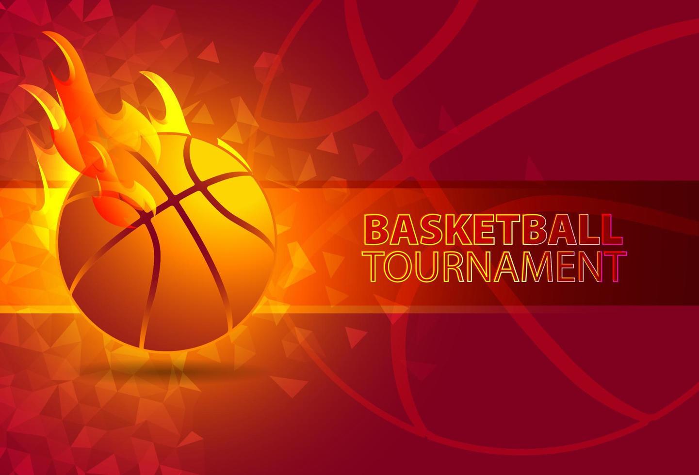 vector background of basketball sport