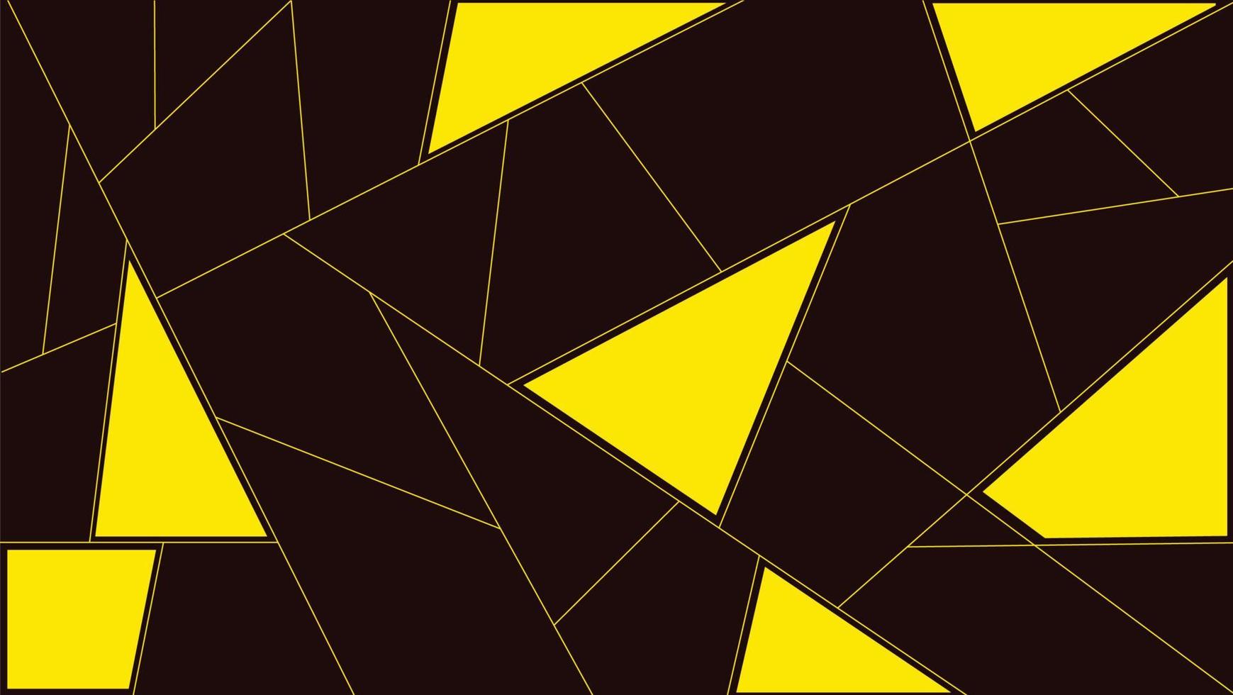 fondo marrón oscuro y amarillo vector