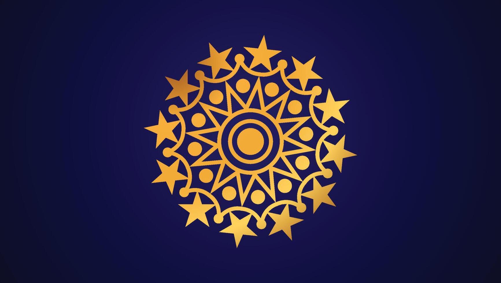 Graphic Designers Must Have Islamic Mandala Art vector