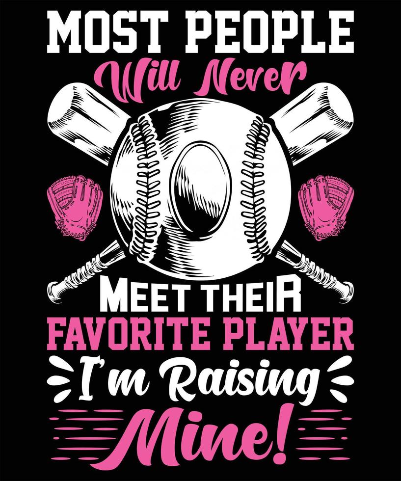 Baseball retro vintage typography Graphic Vector Tshirt Illustration