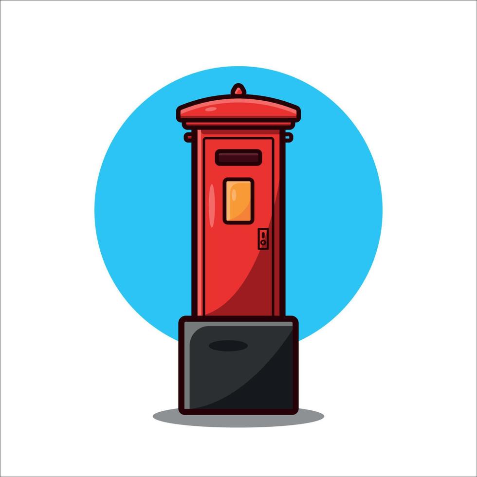 Post box vector illustration . 19484461 Vector Art at Vecteezy