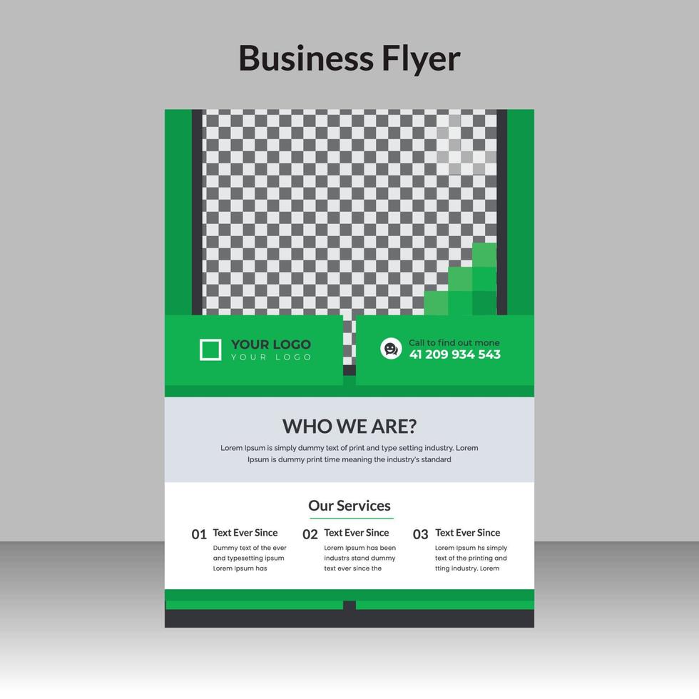 Creative Business, corporate flyer design template 19484589 Vector