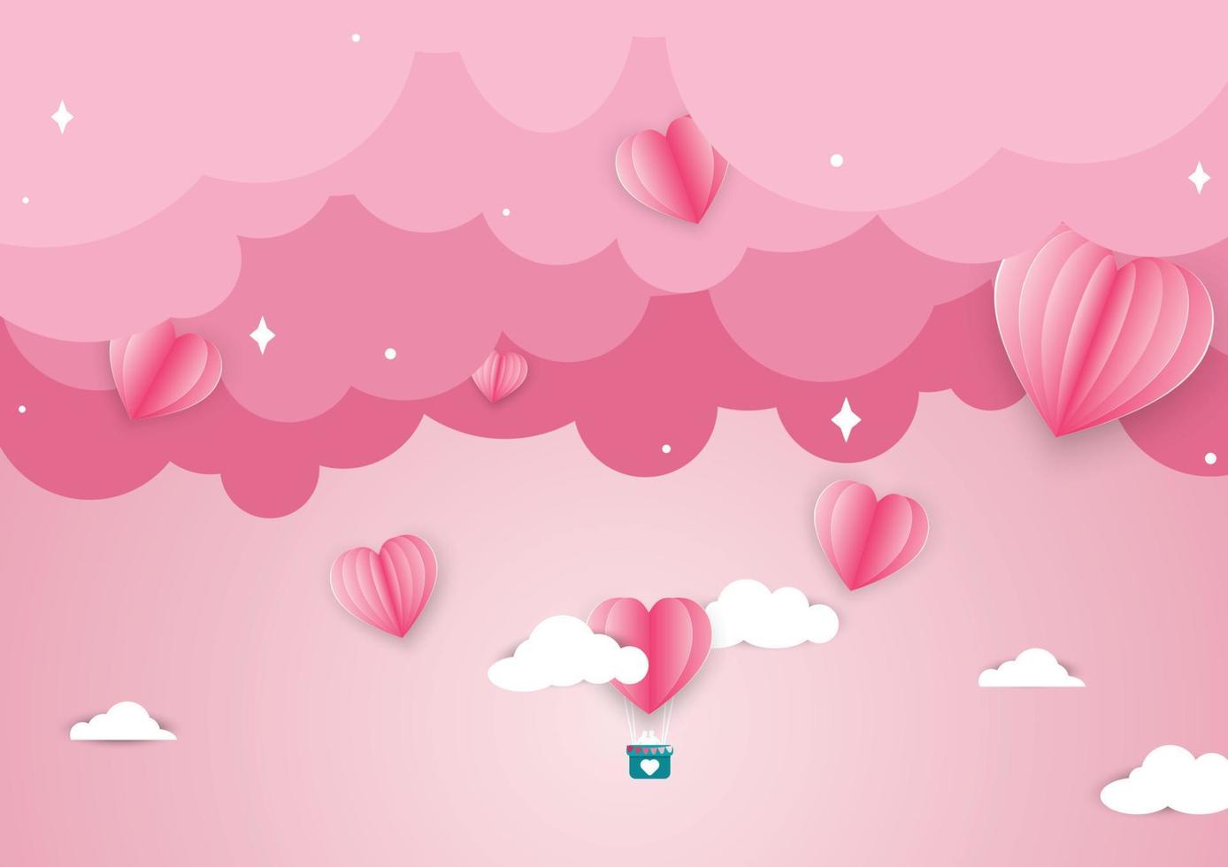 The art of passion design and decoration element, shape, banner, and template symbolizes valentine's celebration of love and romance and a happy holiday on valentines day. vector
