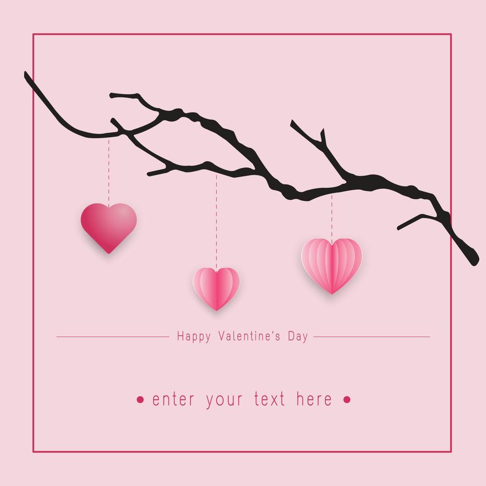 The art of passion design and decoration element, shape, banner, and template symbolizes valentine's celebration of love and romance and a happy holiday on valentines day. vector