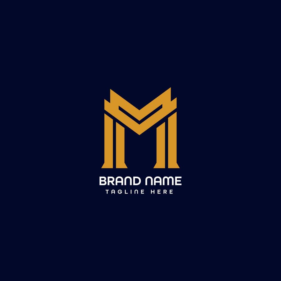 m letter logo vector