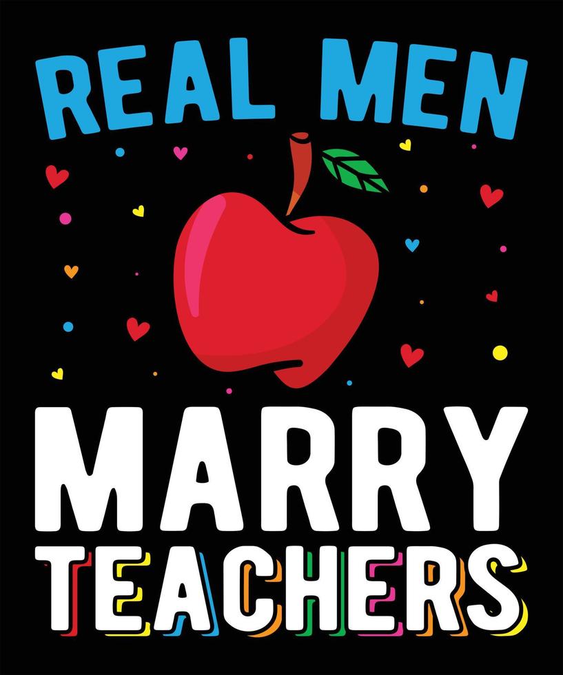 Happy teacher day typography vector shirt design