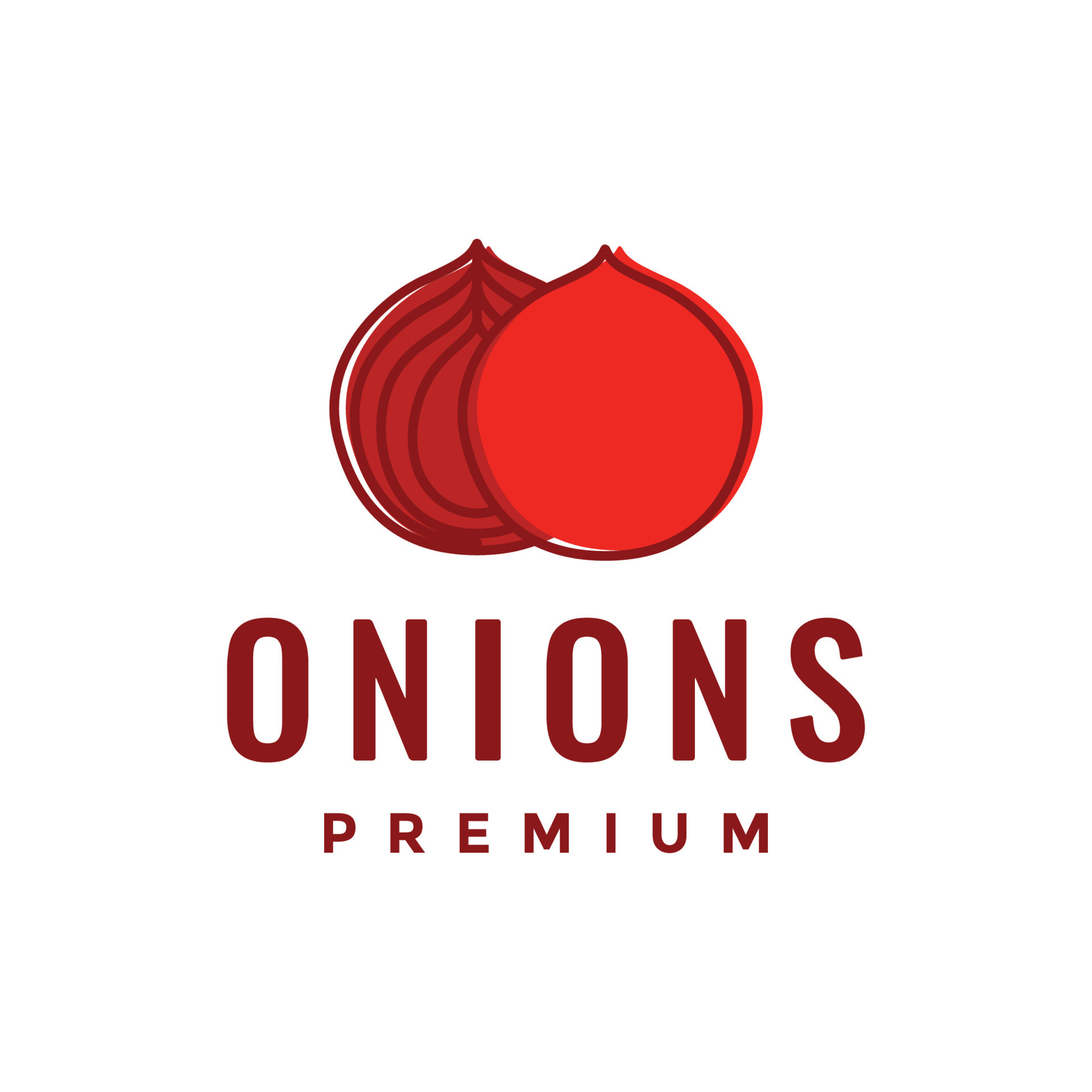 Premium Vector  Illustrator of shallots