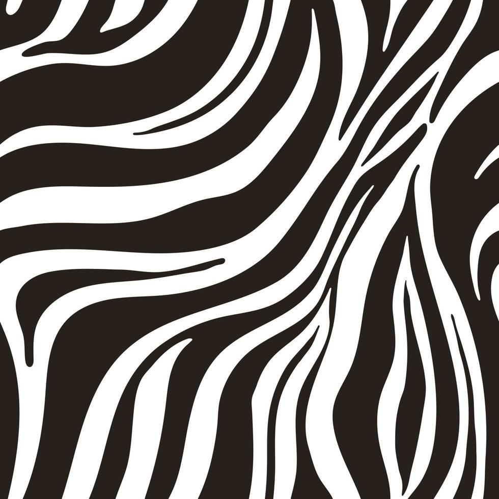 seamless pattern - zebra. Animal print vector