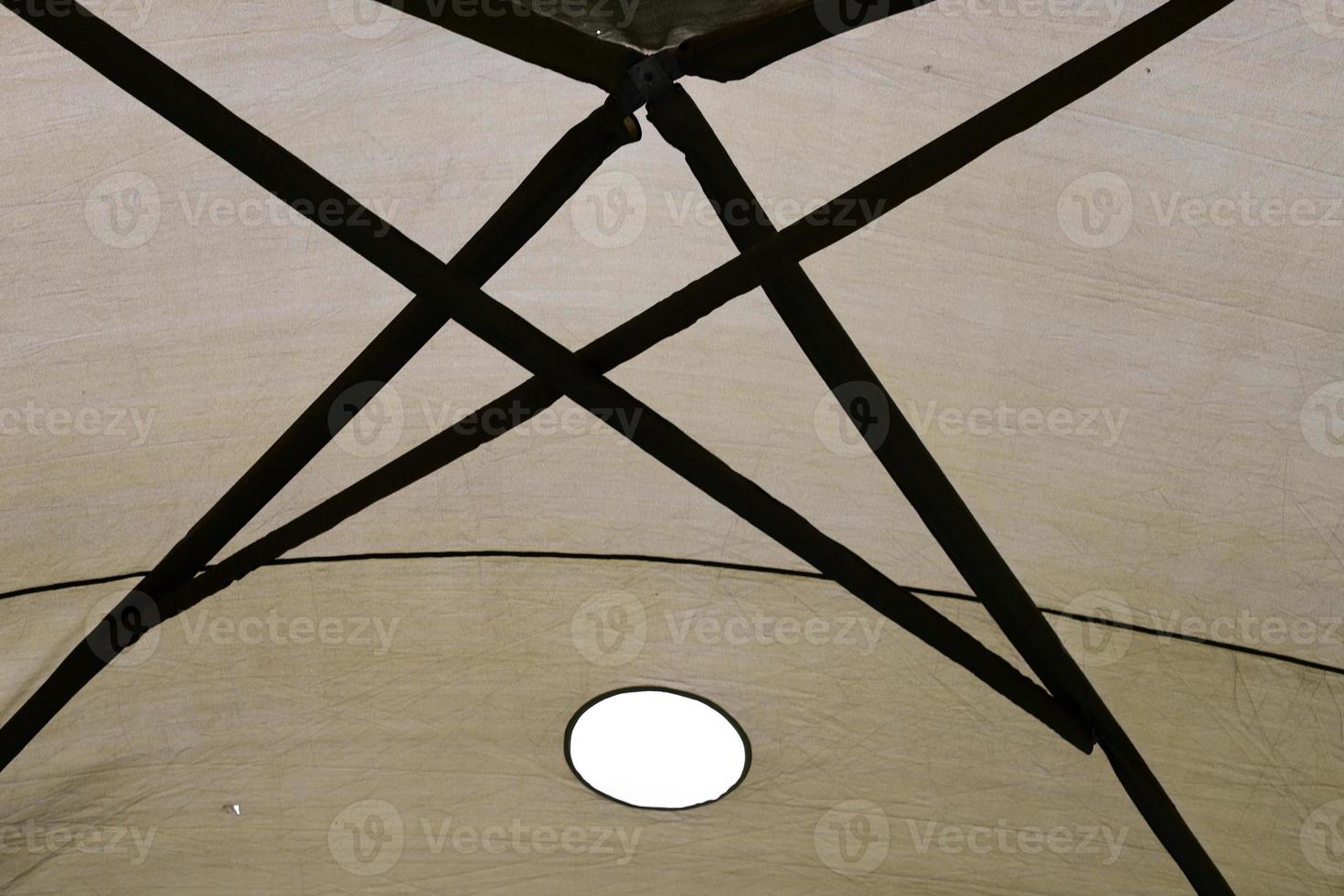 True sunlight and artificial lighting. Abstract photo of light and dark