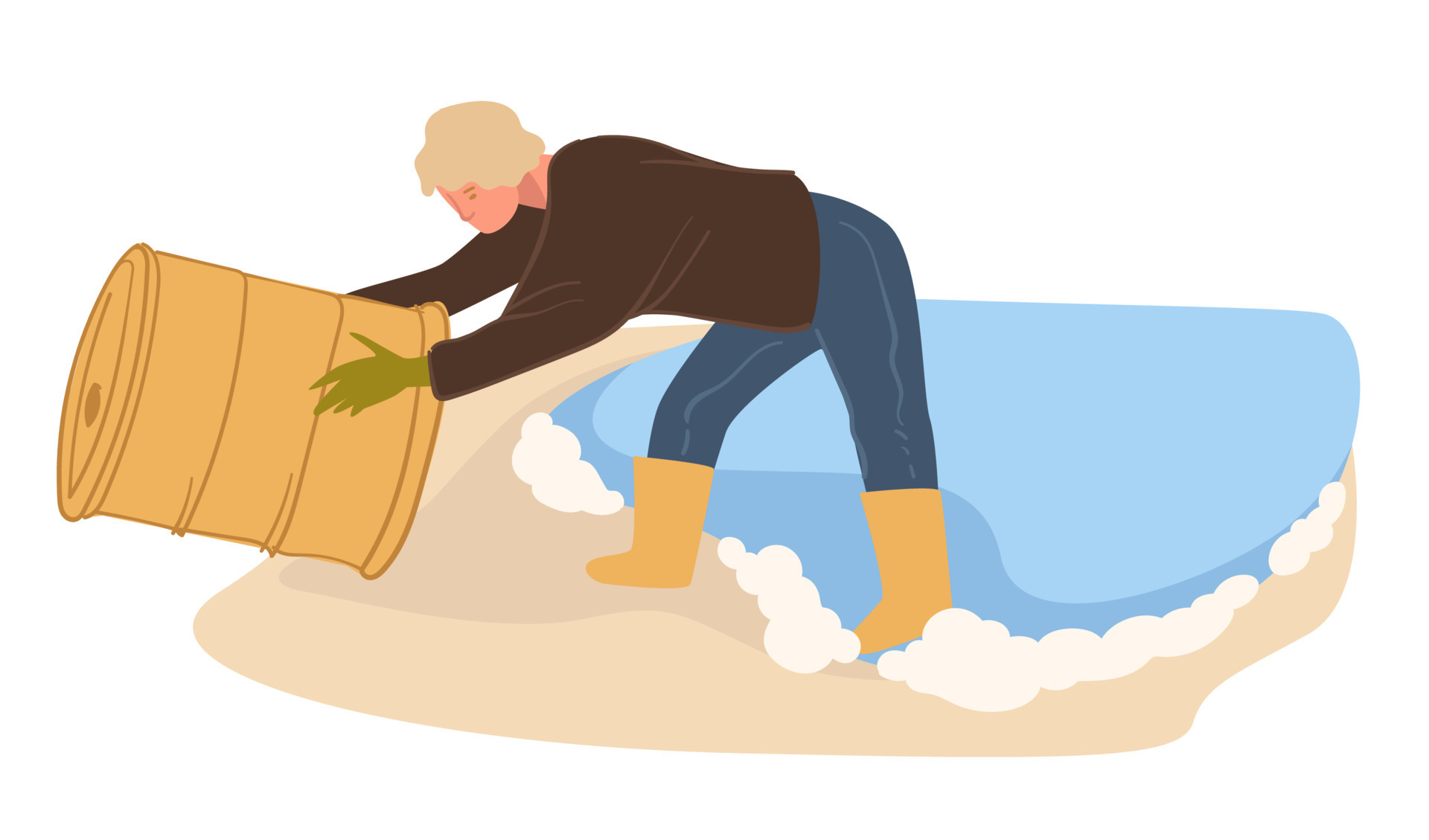 Environment Pollution And Getting Rid Of Litter 19486302 Vector Art At environment-pollution-and-getting-rid-of-litter-19486302-vector-art-at