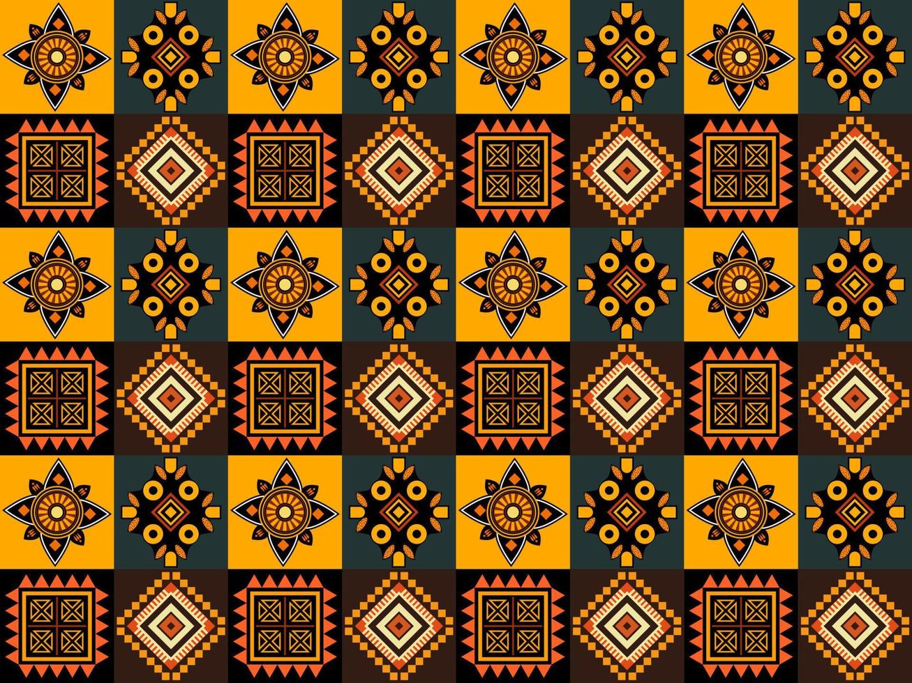 Pattern inspired by the black history and heritage vector