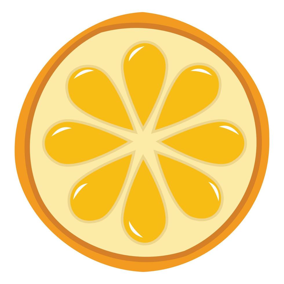 orange vector illustration for your design element