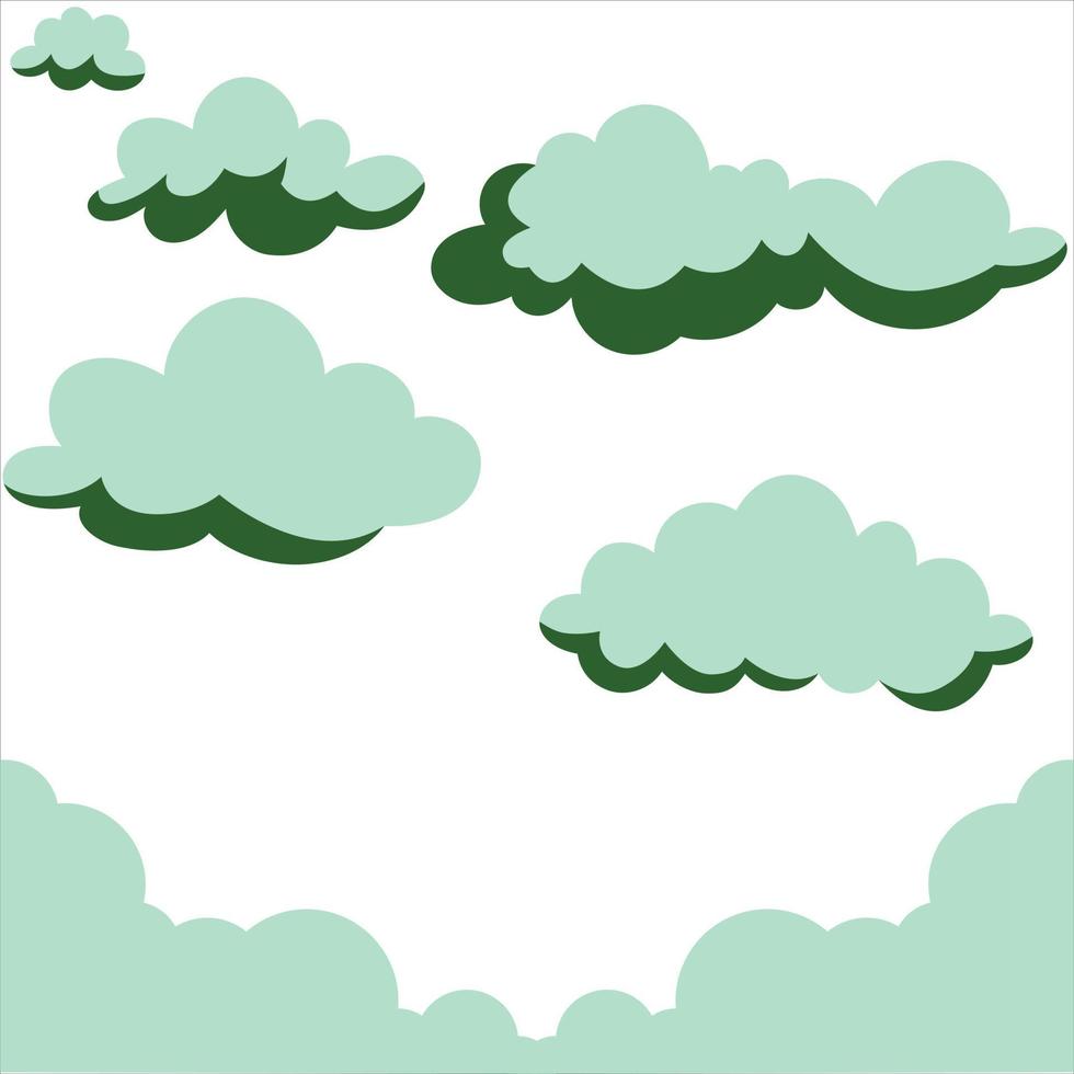 Cloudy background design vector