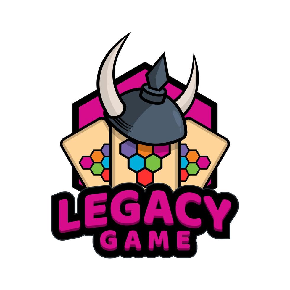 LEGACY GAME LOGO DESIGN VECTOR