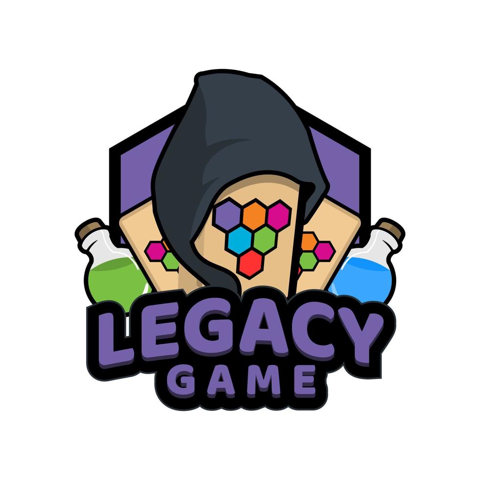 LEGACY GAME LOGO DESIGN VECTOR