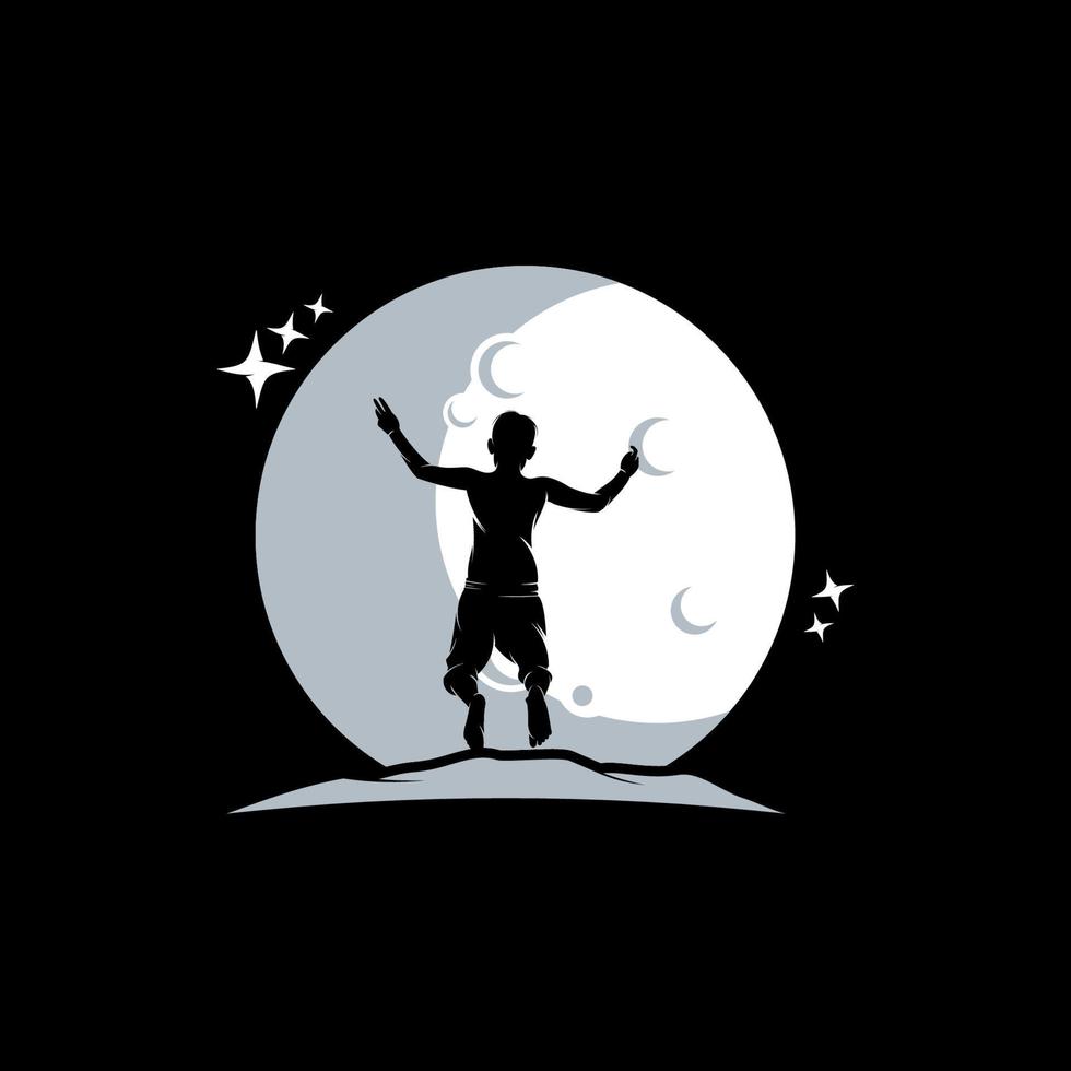 kids dream logo design template vector