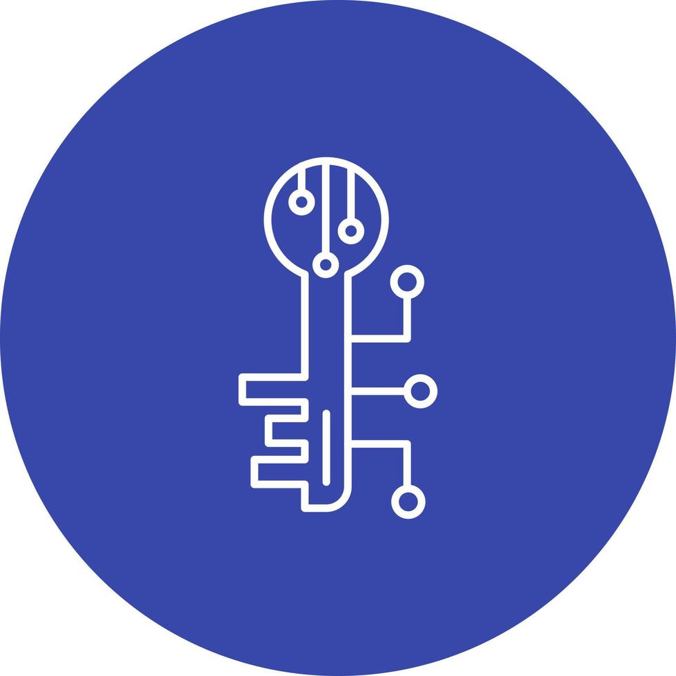Electronic Key Vector Icon 19488430 Vector Art at Vecteezy