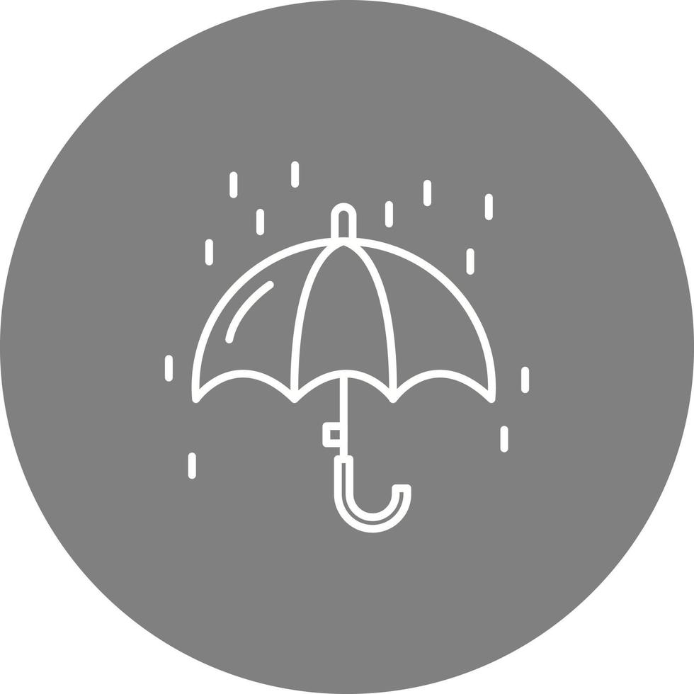 icono de vector de lluvia