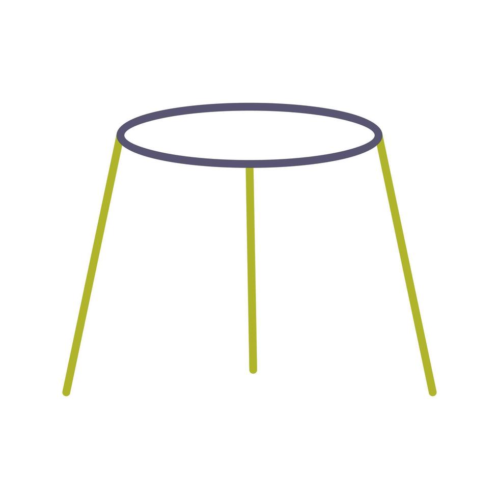 Unique Stool Vector Icon