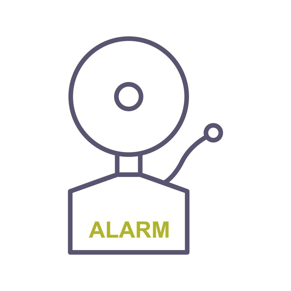 icono de vector de alarmas