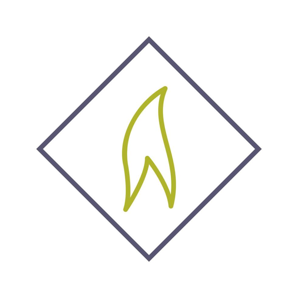 Flammable Material Vector Icon