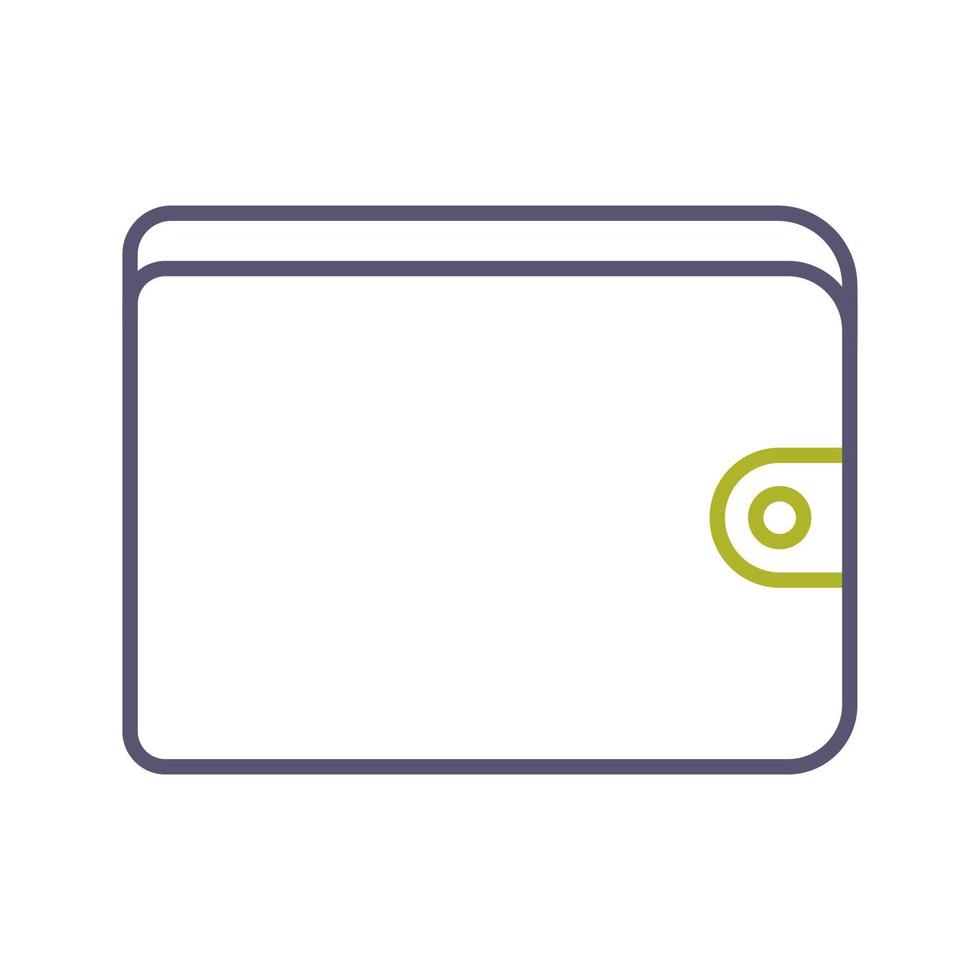 Unique Wallet Vector Icon