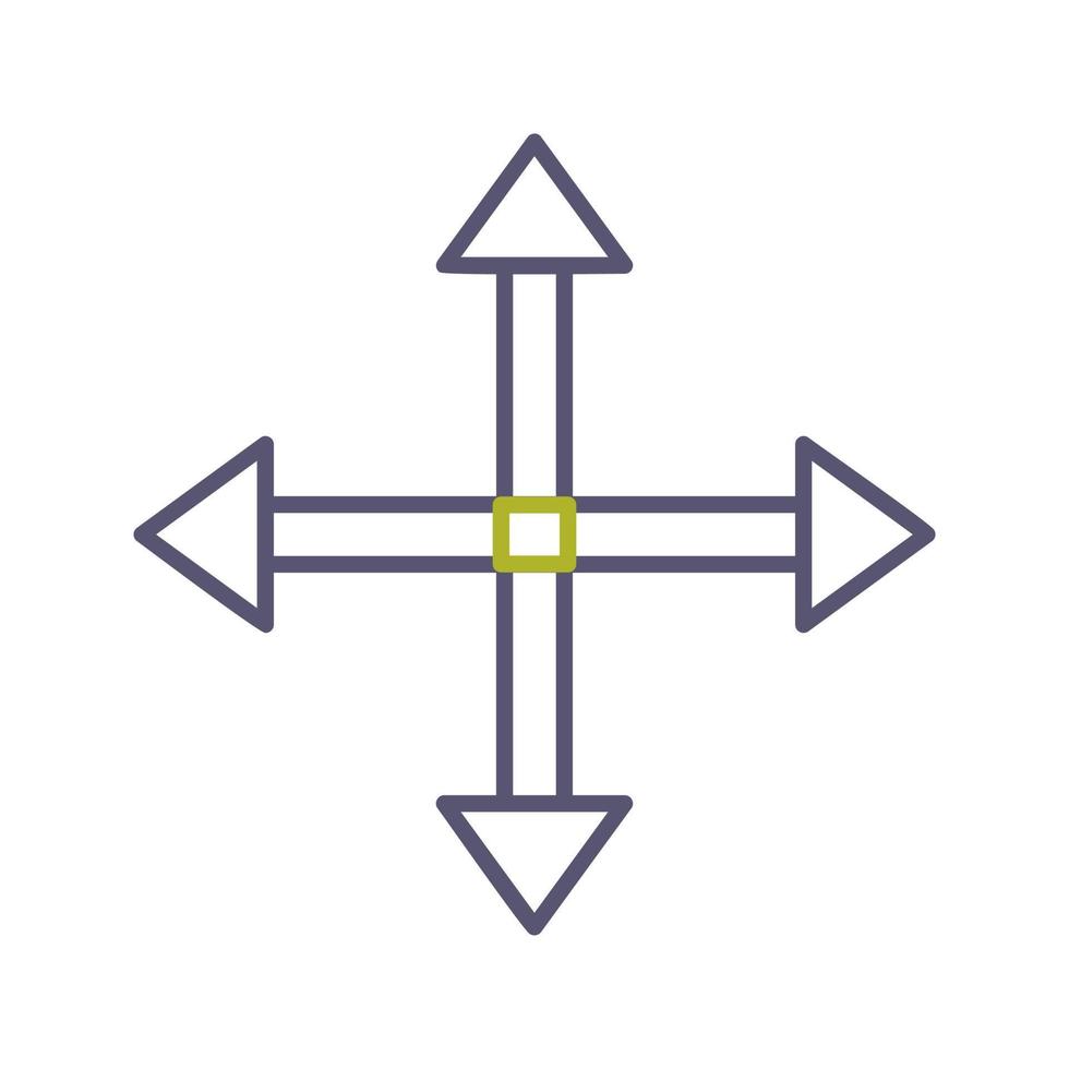 Unique Move Vector Icon