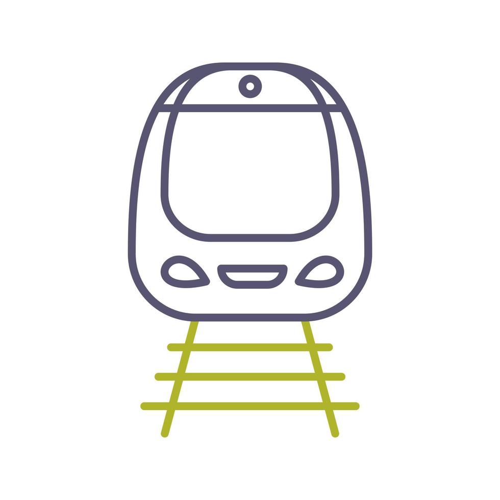 icono de vector de tren