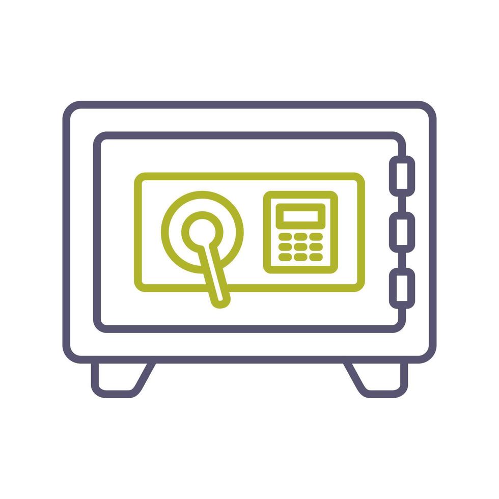 Safe Box Vector Icon