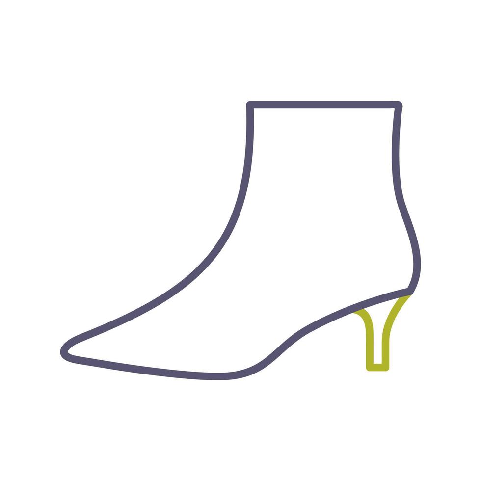 Boots with Heels Vector Icon