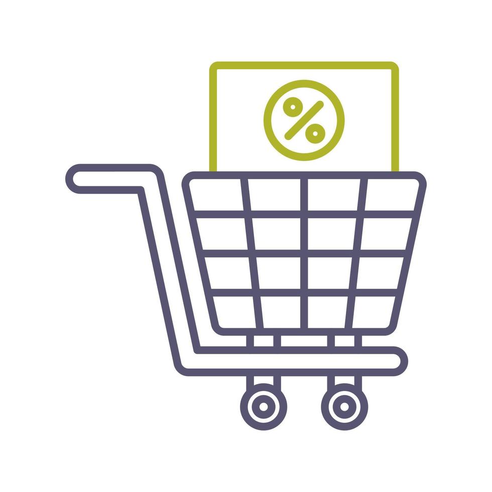 Shopping Tax Vector Icon