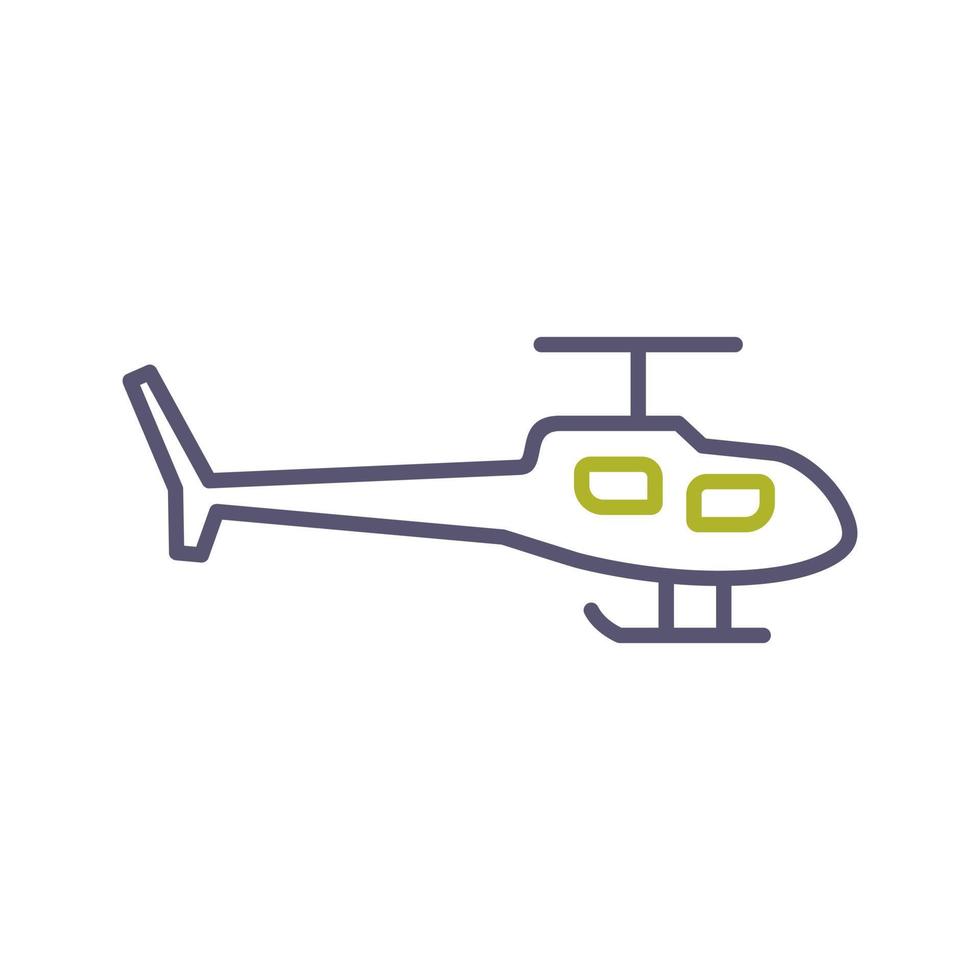 Helicopter Vector Icon