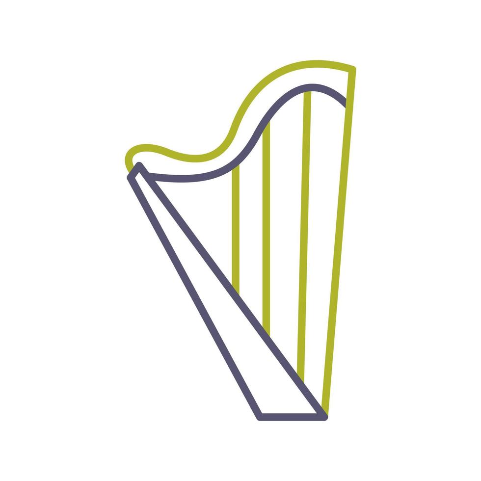 Harp Vector Icon