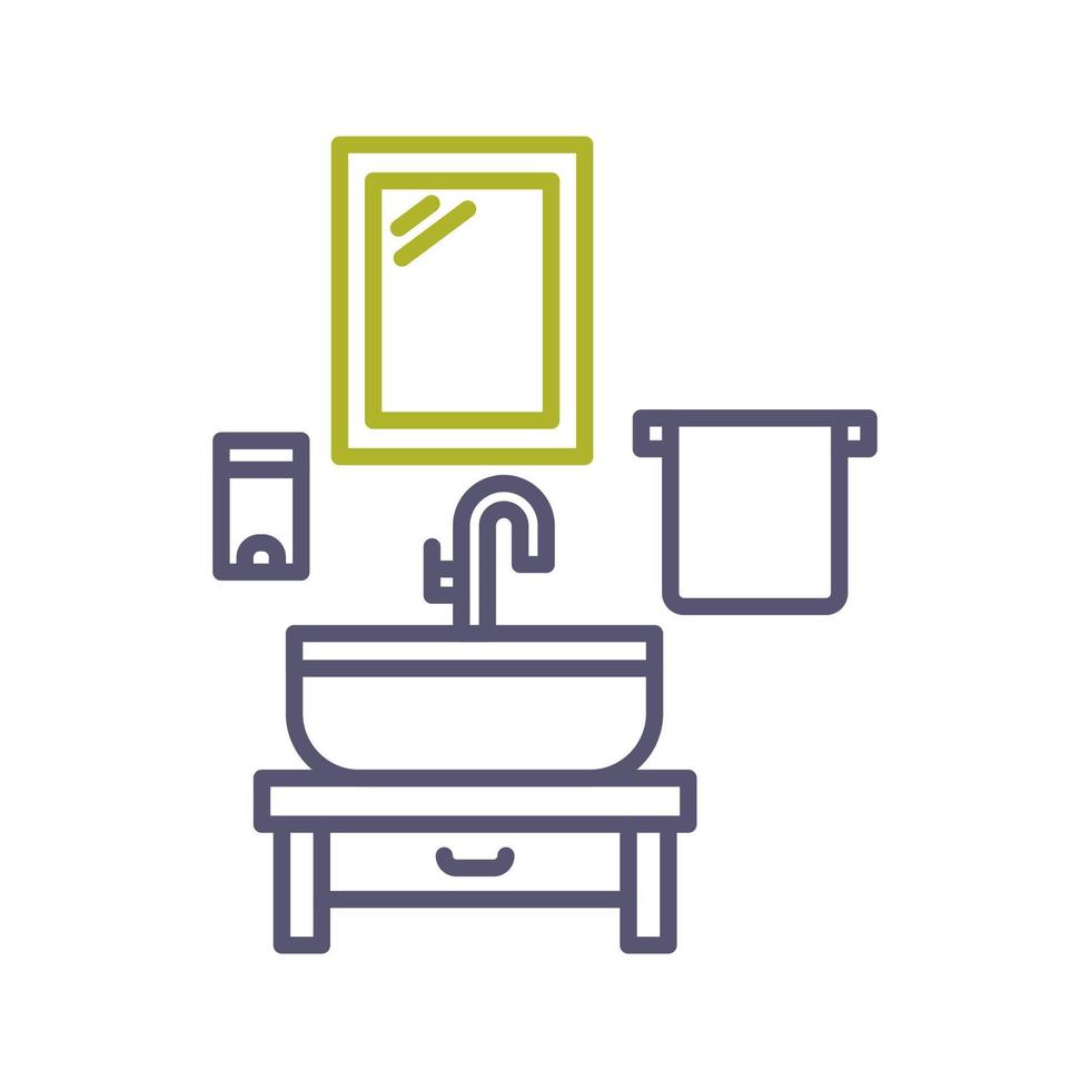 Washbasin Vector Icon