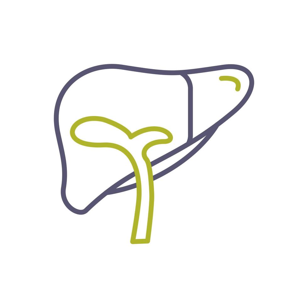 Liver Vector Icon