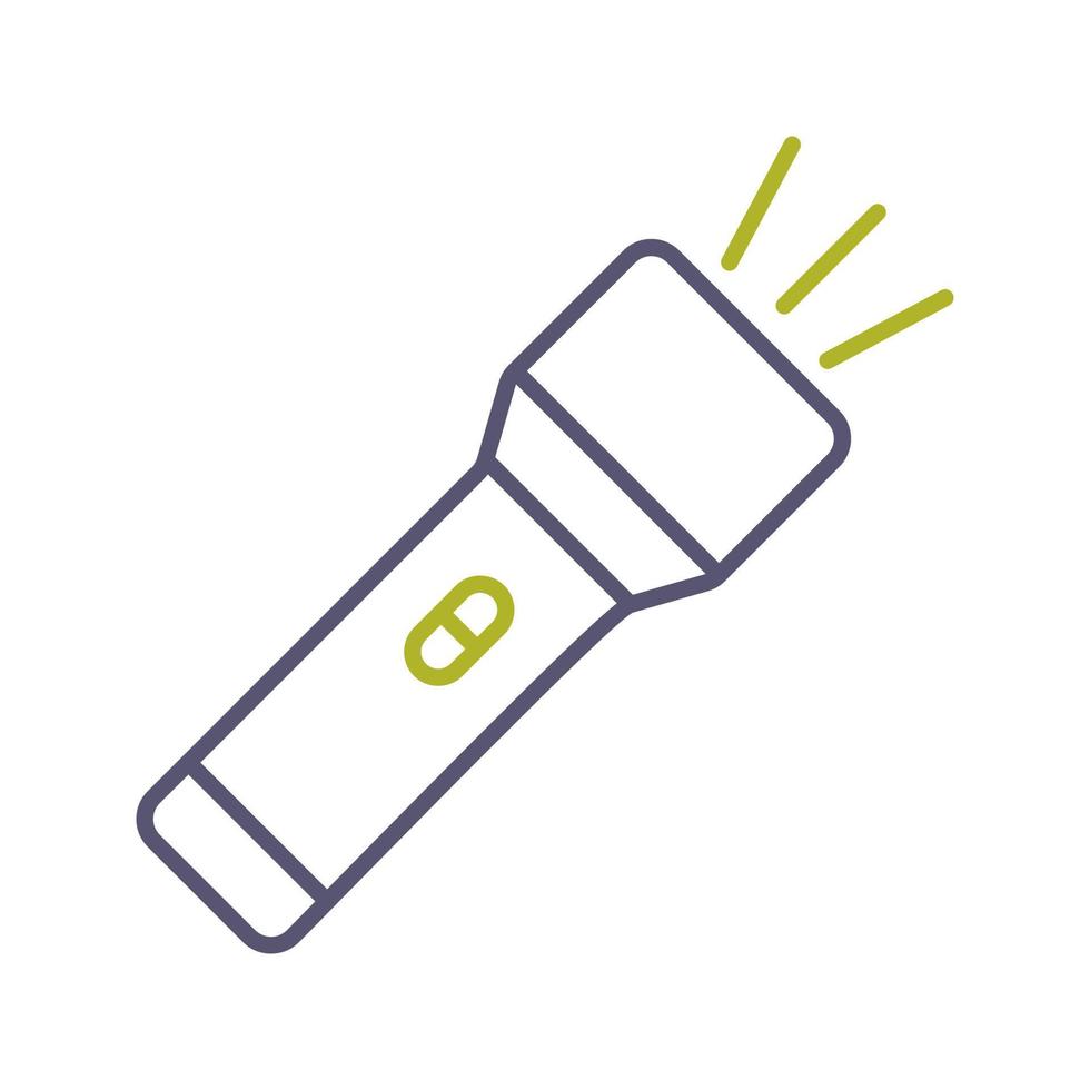 Flashlight Vector Icon