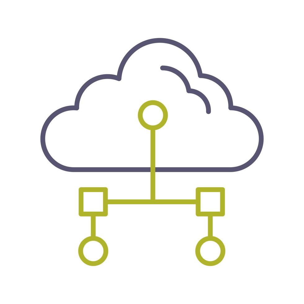 Internet Cloud Vector Icon