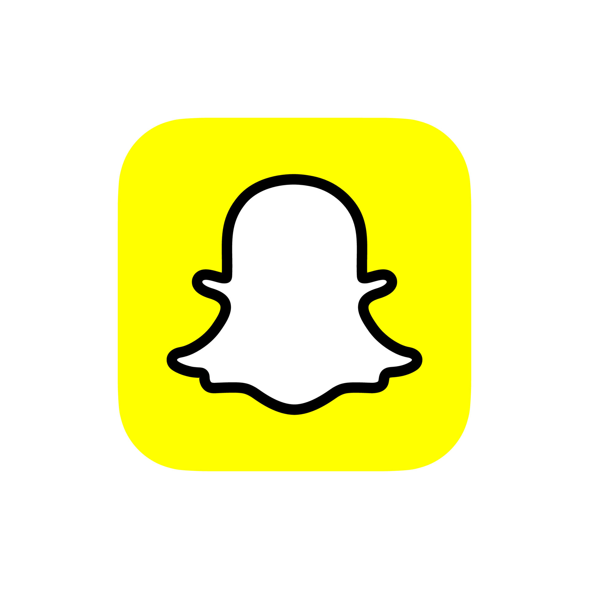 snapchat logo vector, snapchat icon vector free vector 19490792 Vector