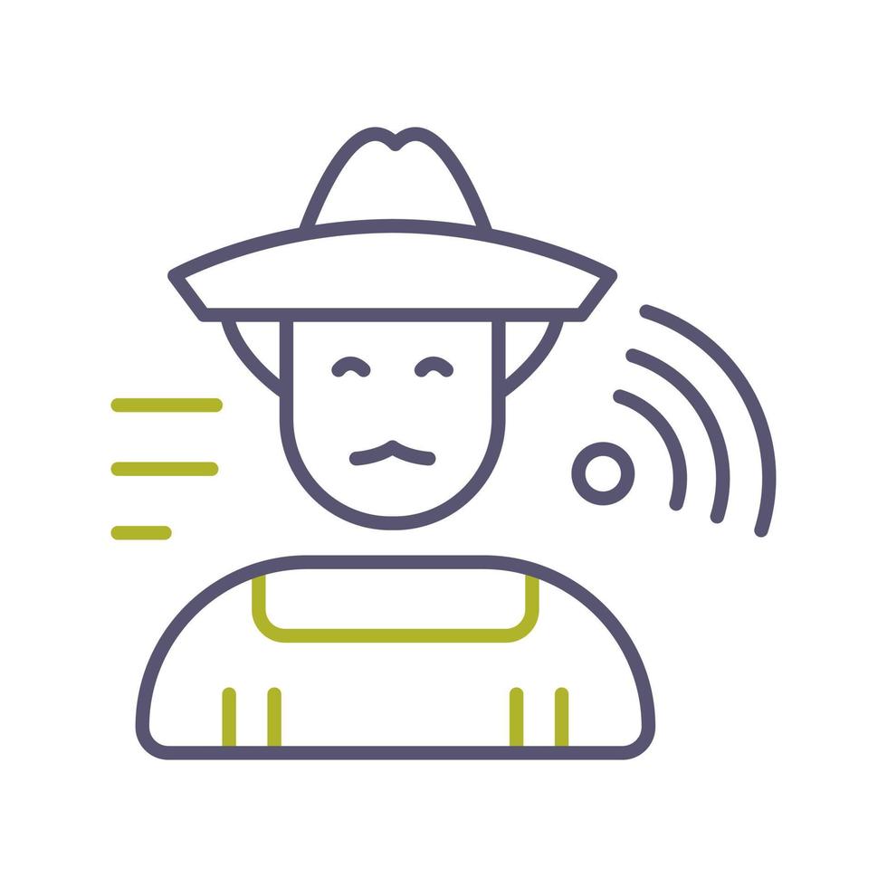 Farmer Vector Icon