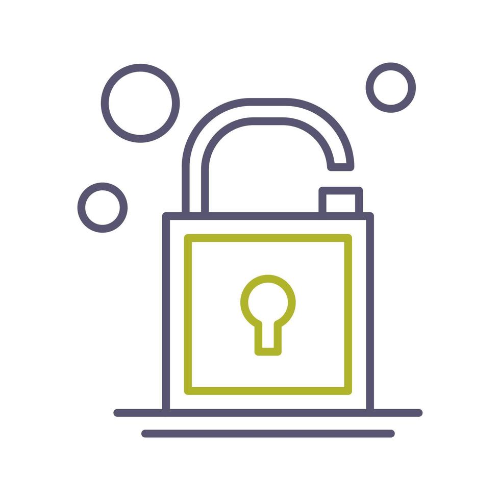 Open Lock Vector Icon