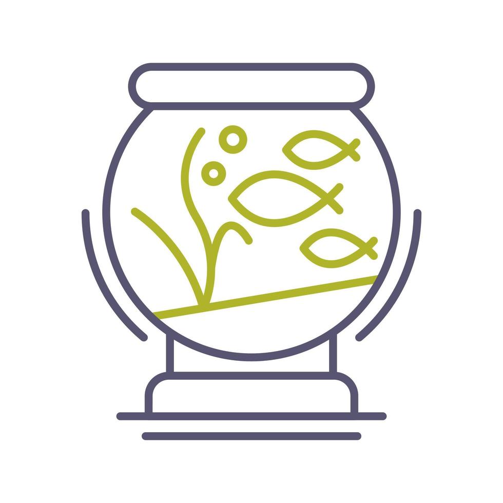 Fishbowl Vector Icon