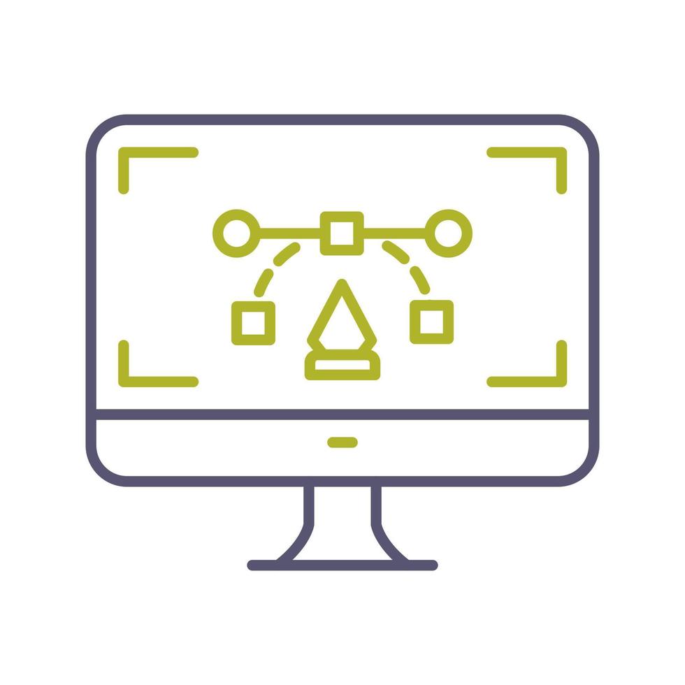 Desktop Vector Icon